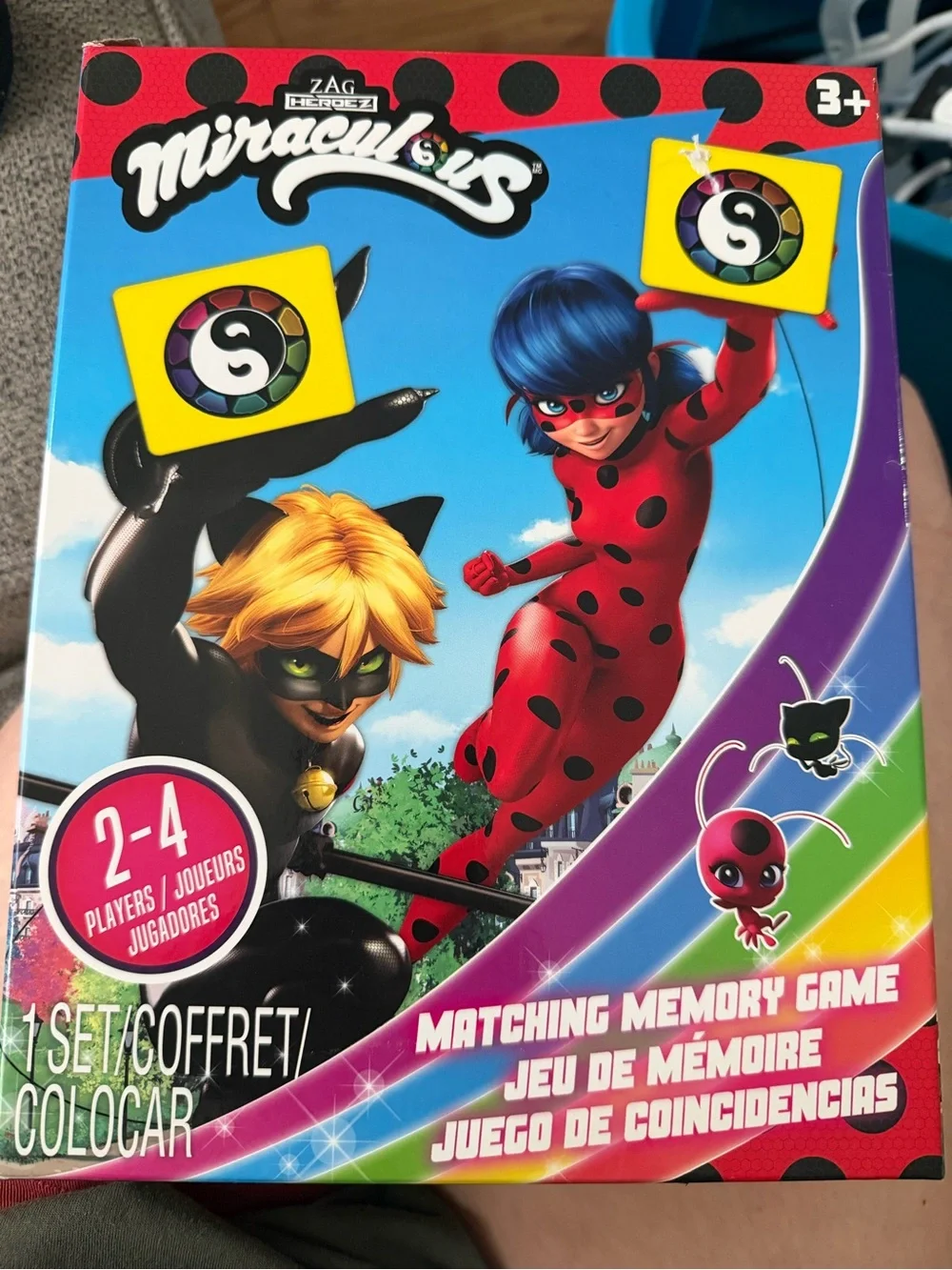 Miraculous Matching Memory Game - Ladybug & Cat Noir